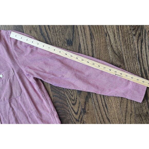 Banana Republic Shirt Mens Medium Standard Fit Red Excellent Condition - Picture 7 of 9